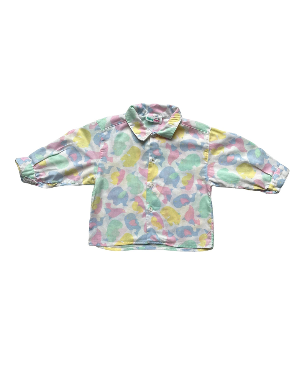 6M - Chemise animaux rétro 🐘
