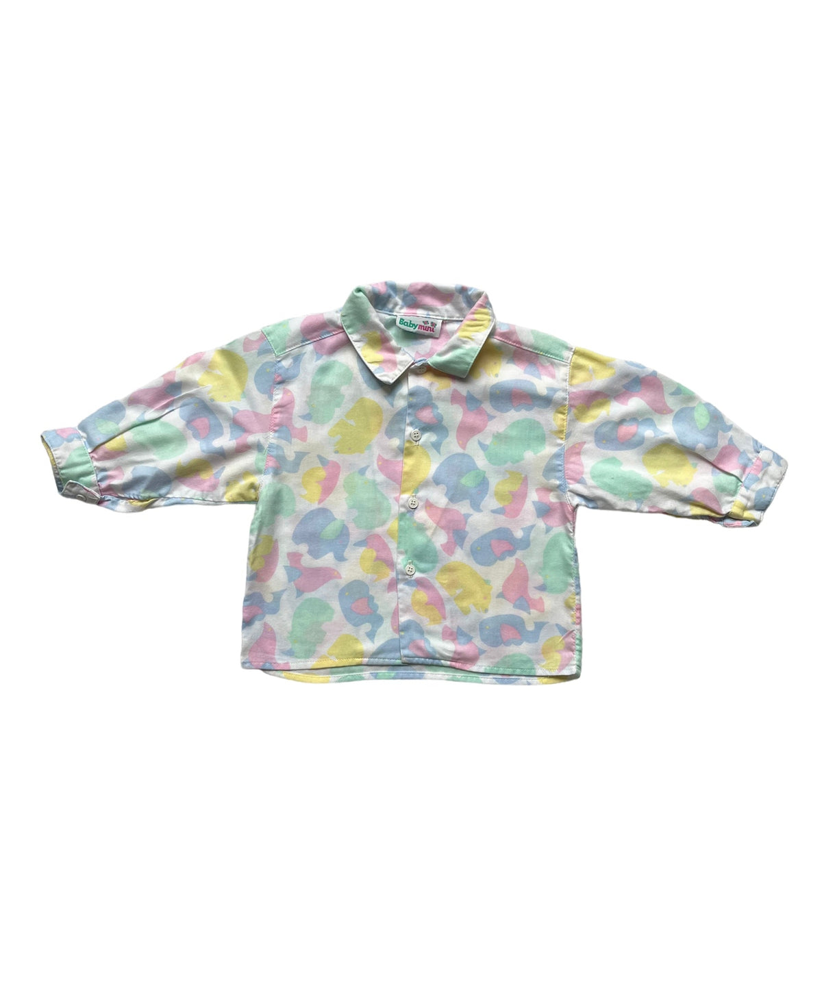 6M - Chemise animaux rétro 🐘