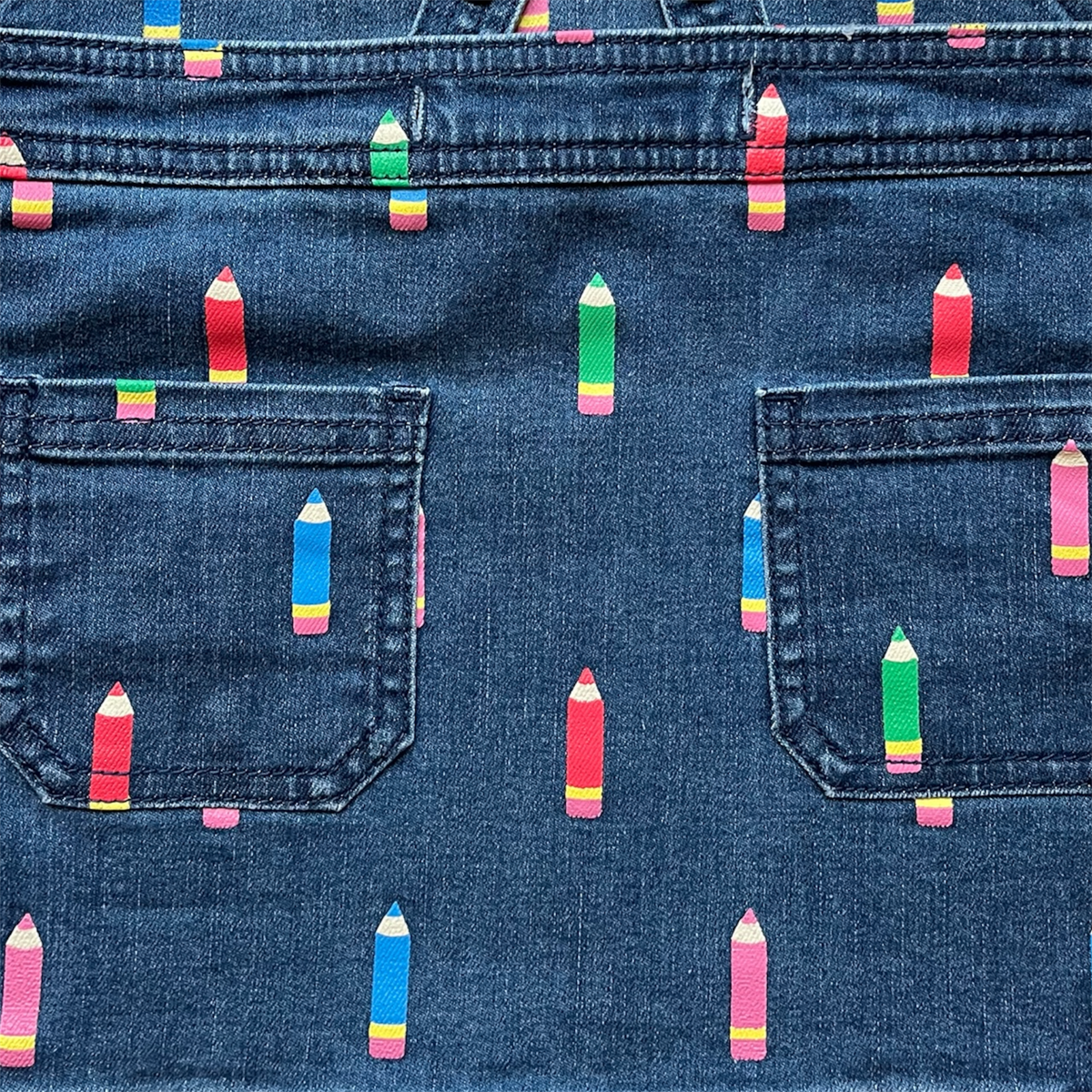 3A - Robe crayons de couleurs