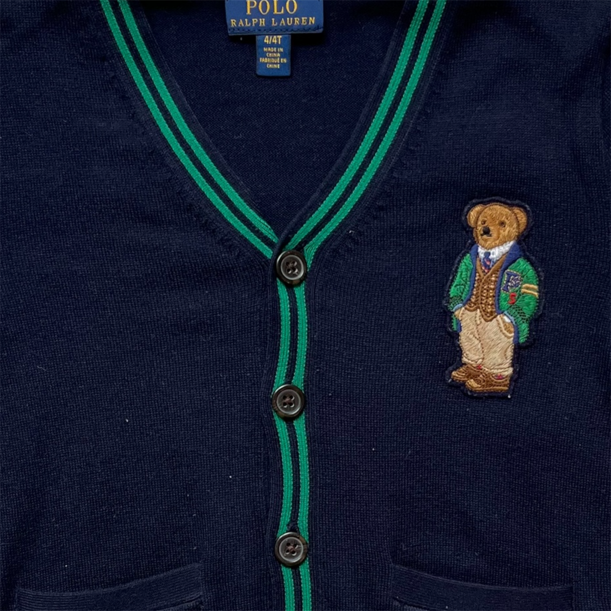 4A - Gilet ourson chic