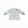 2A - Chemise blanche, vichy et petites oies