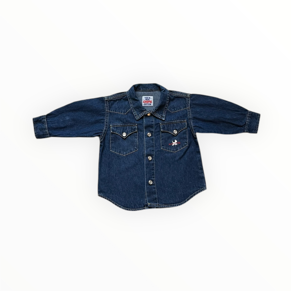 12M - Chemise jean foncé
