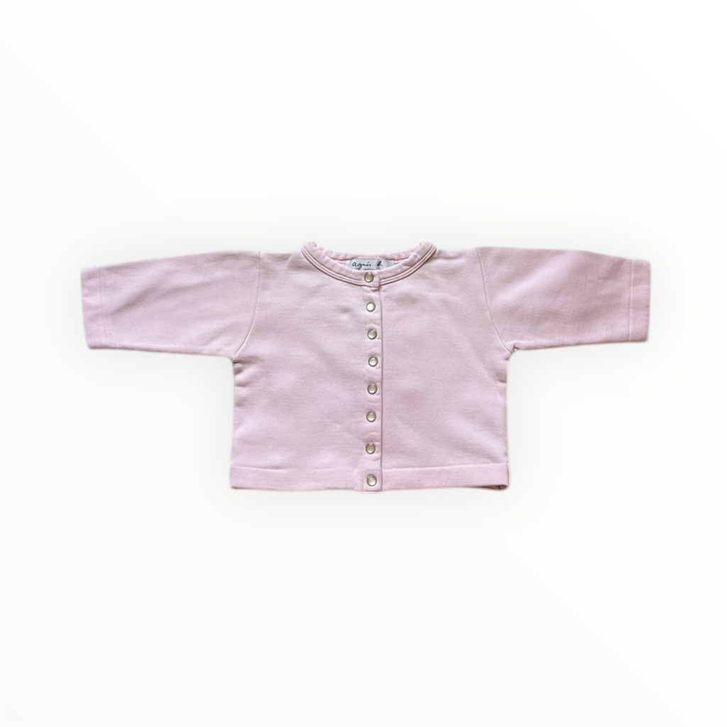 6M - Gilet pression adorable