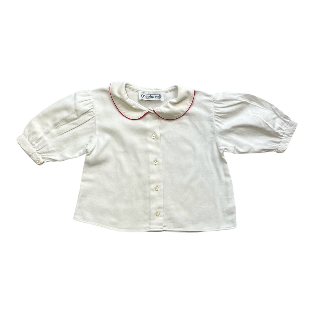 6M - Chemisier petit col Cacharel