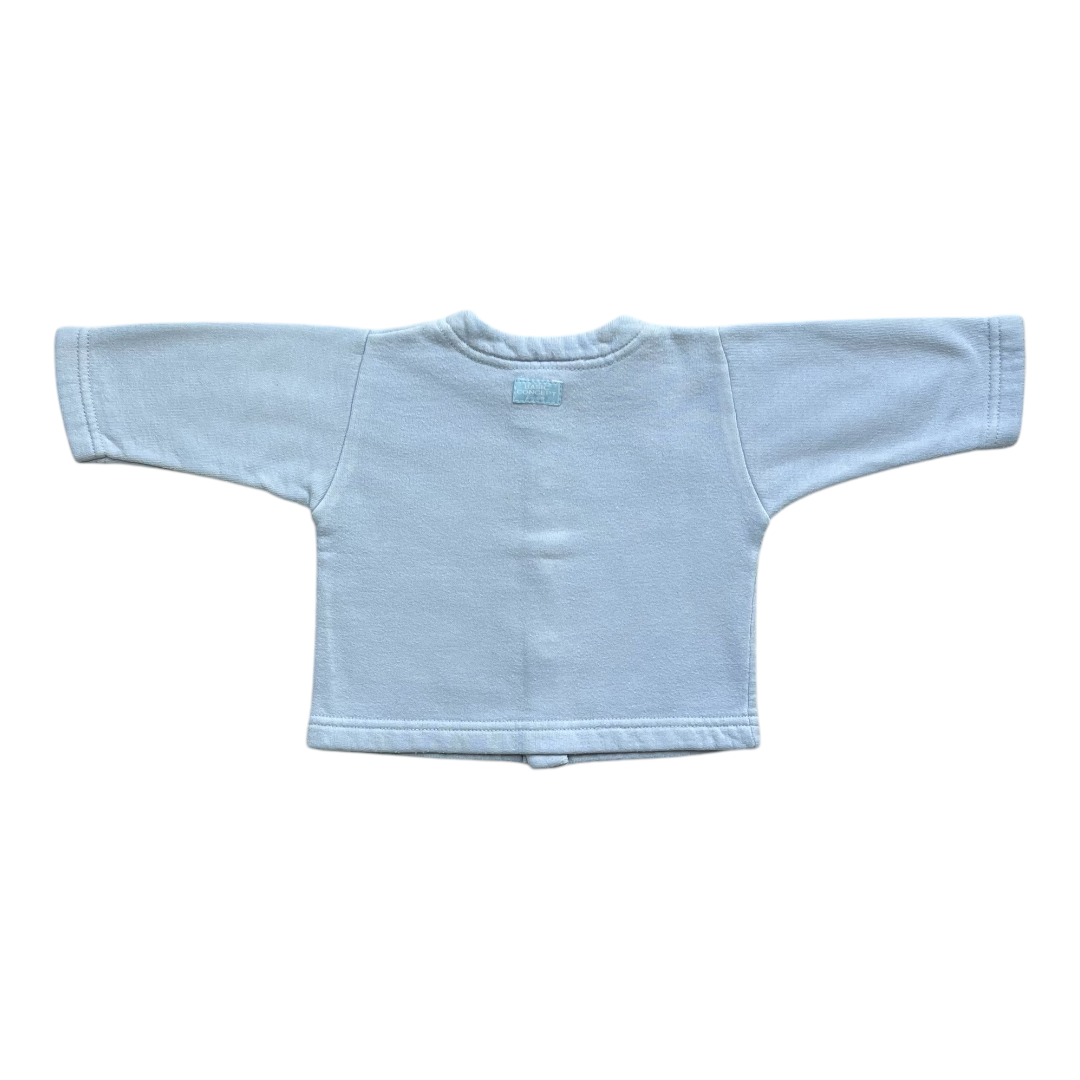 6M - Cardigan bleu Jacadi