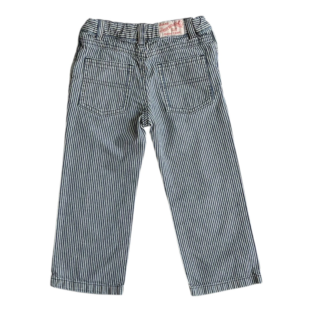 2A - Pantalon rayé