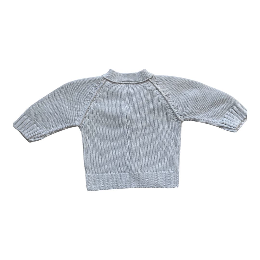 6M - Gilet bébé blanc ⚪️