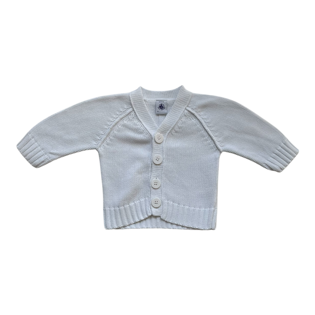 6M - Gilet bébé blanc ⚪️