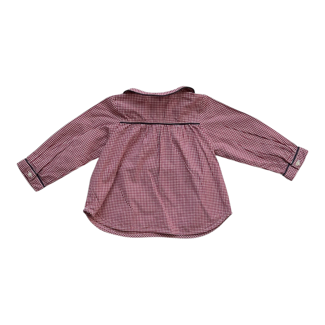 12M - Chemisier mini vichy