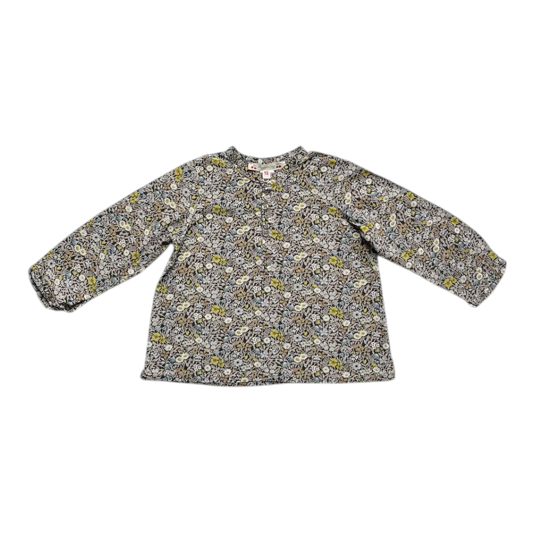 12M - Blouse un printemps poétique