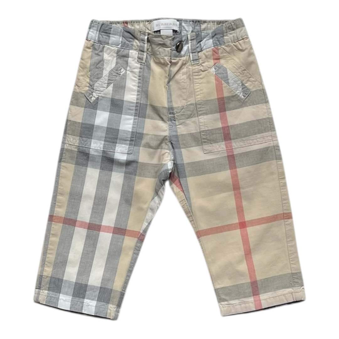 12M - Pantalon grands carreaux