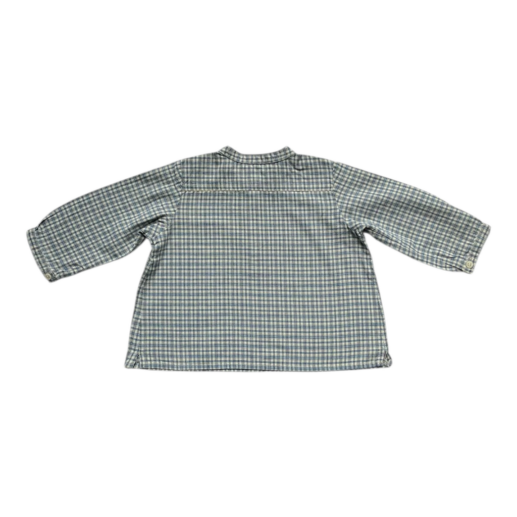 6M - Blouse à carreaux