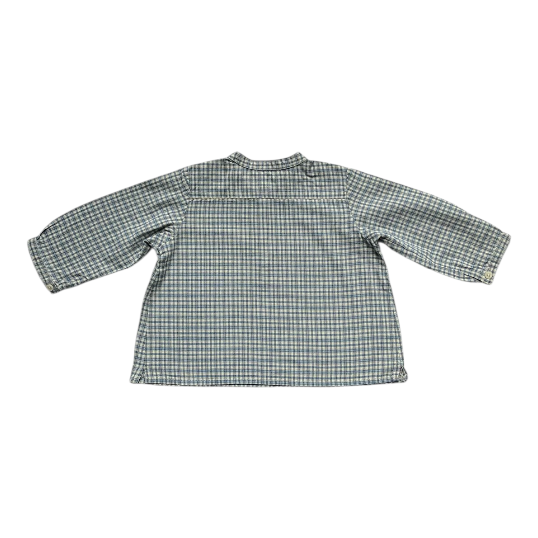 6M - Blouse à carreaux