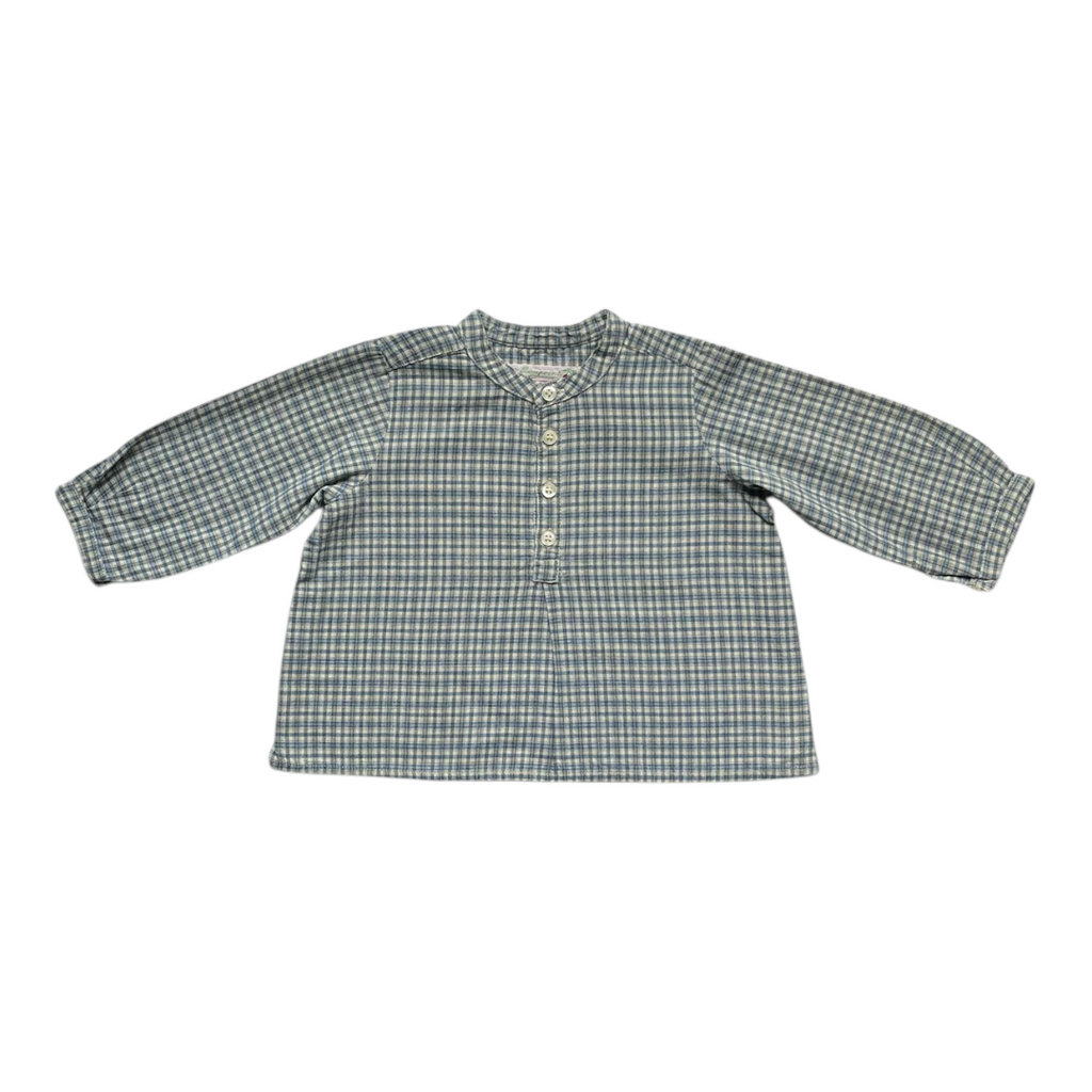 6M - Blouse à carreaux
