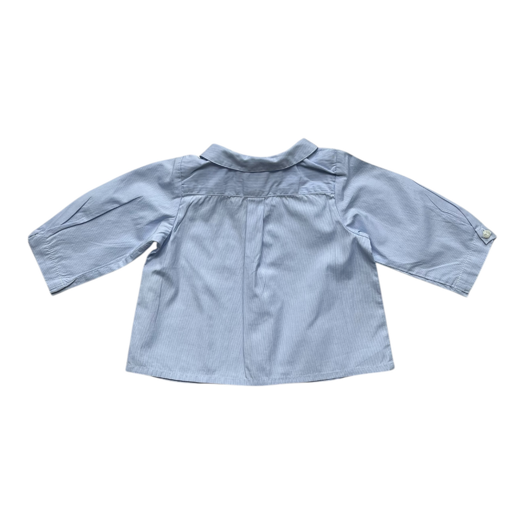 6M - Chemise à mini carreaux