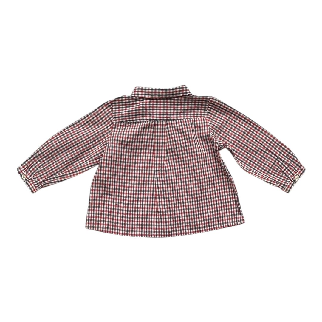 12M - Chemise à carreaux 🍒 Bonpoint