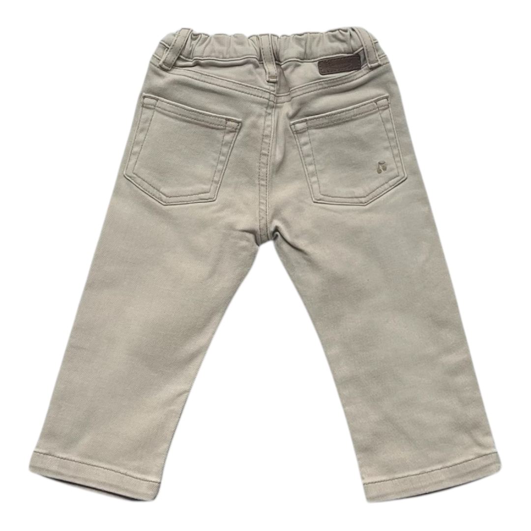12M - Jean beige Bonpoint