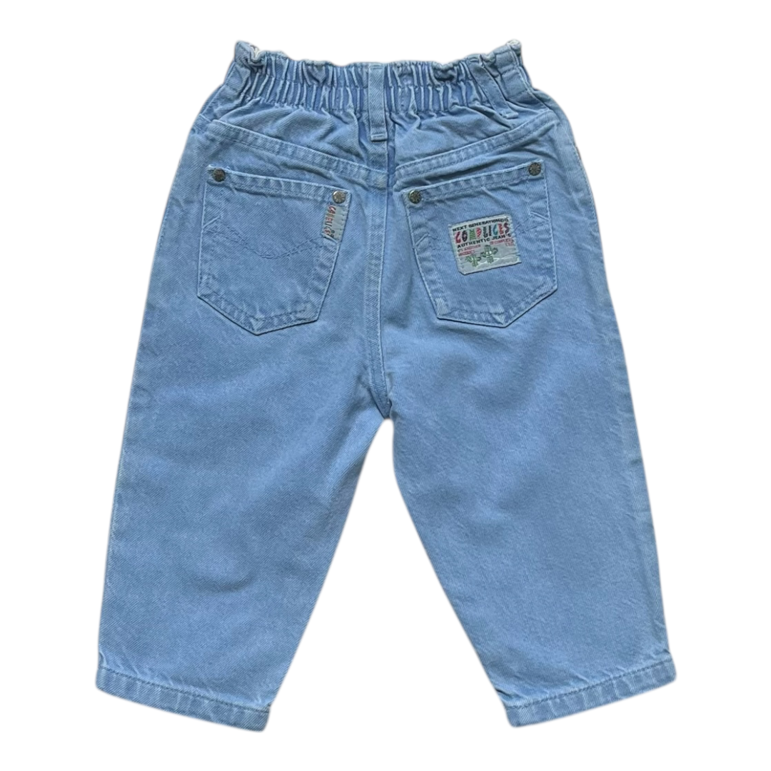 18M/2A - Jean bleu clair Marque vintage