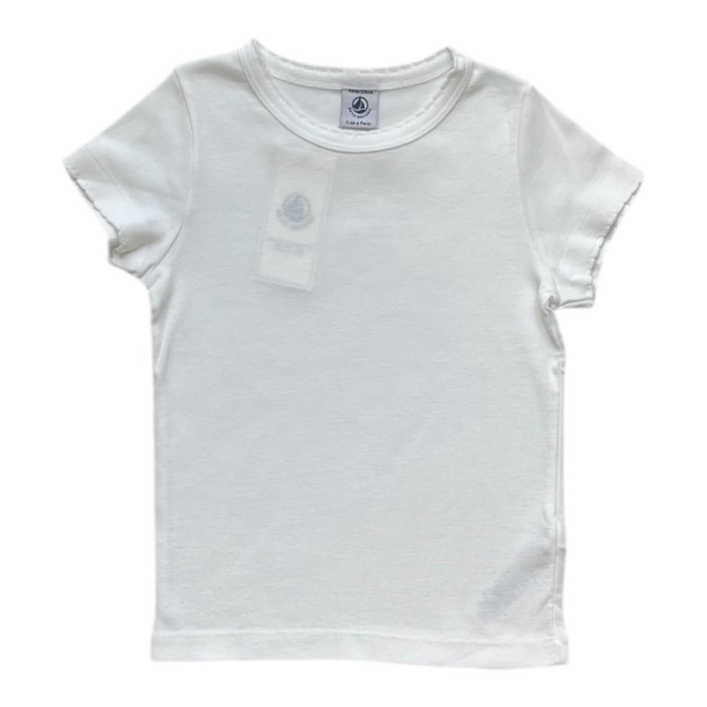 4A - Tshirt blanc 🤍 Petit Bateau