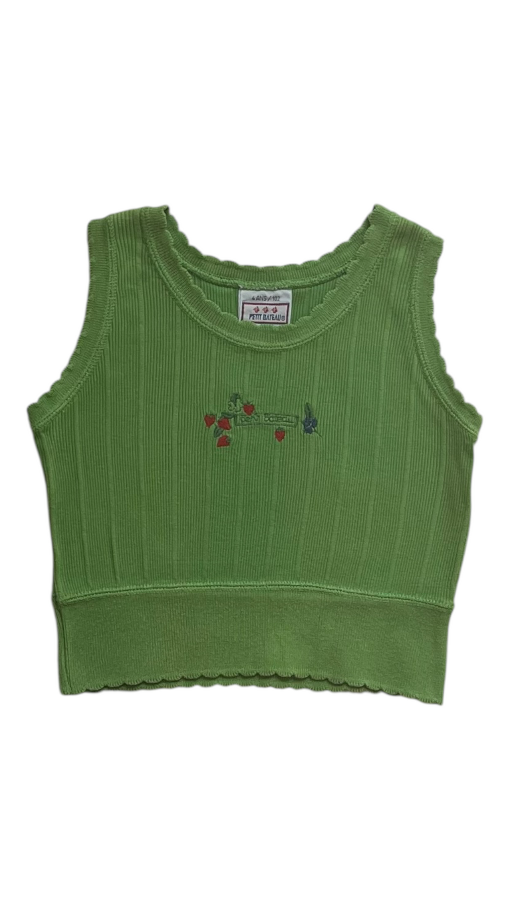 4A - Tshirt débardeur détail 🫐💚🍓 Petit Bateau