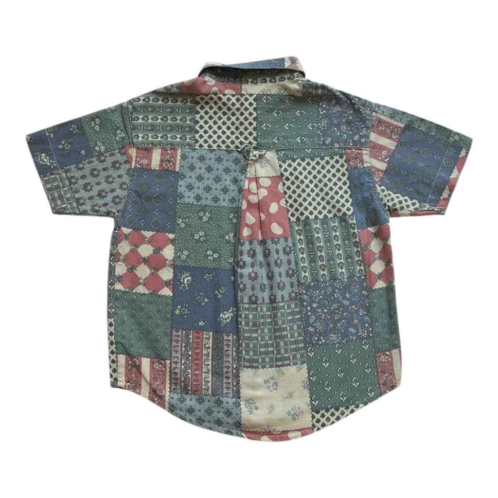 2/3A - Chemisette patchwork provencal Marque vintage