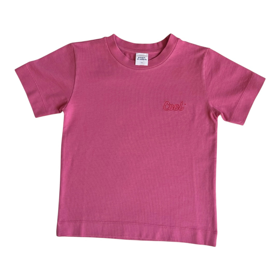 T-shirt N°4 🩷Rose🩷 "Cool" 🆒 Gamme de Cooleurs
