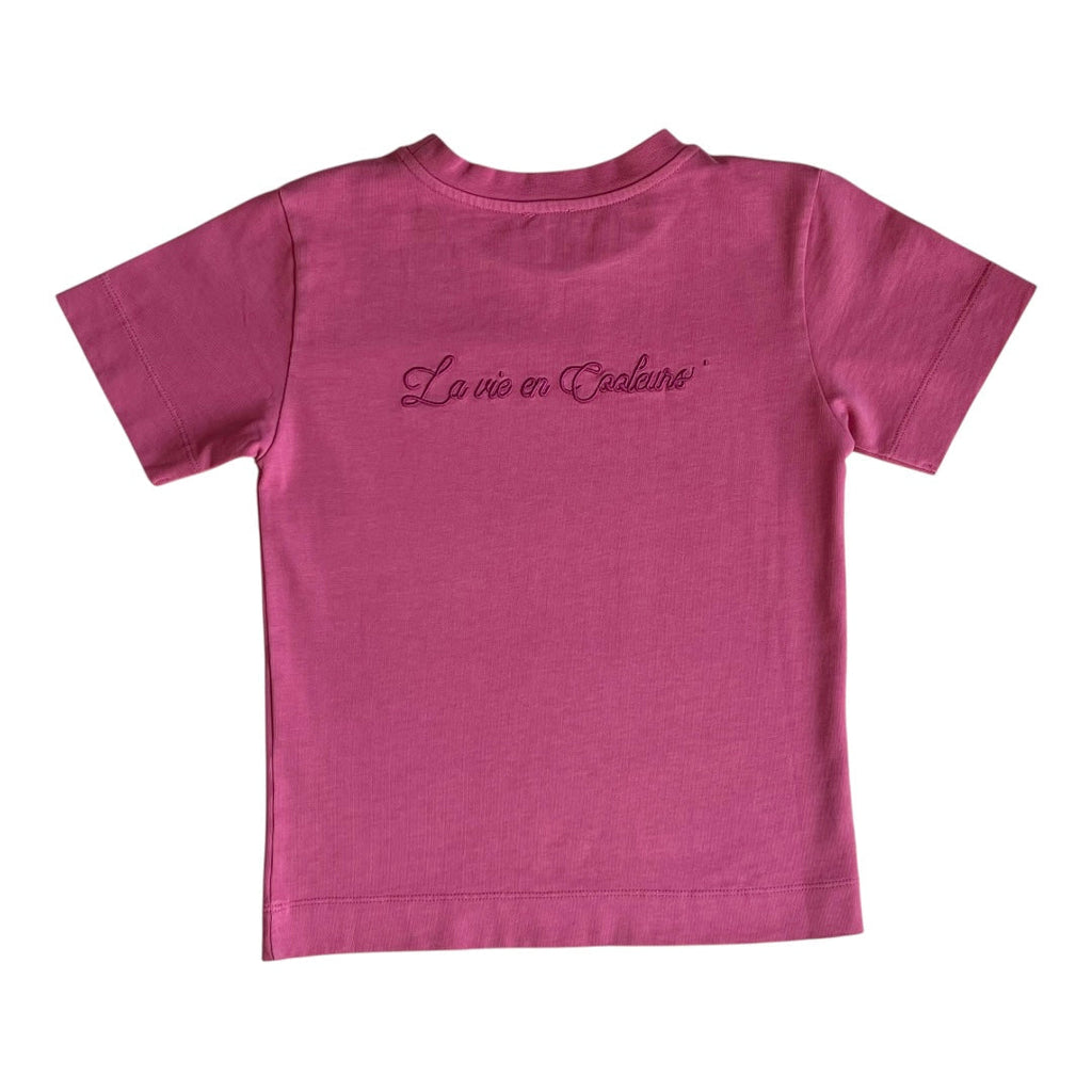 T-shirt N°2 🩷Rose🩷 "La vie en cooleurs" 🆒 Gamme de Cooleurs