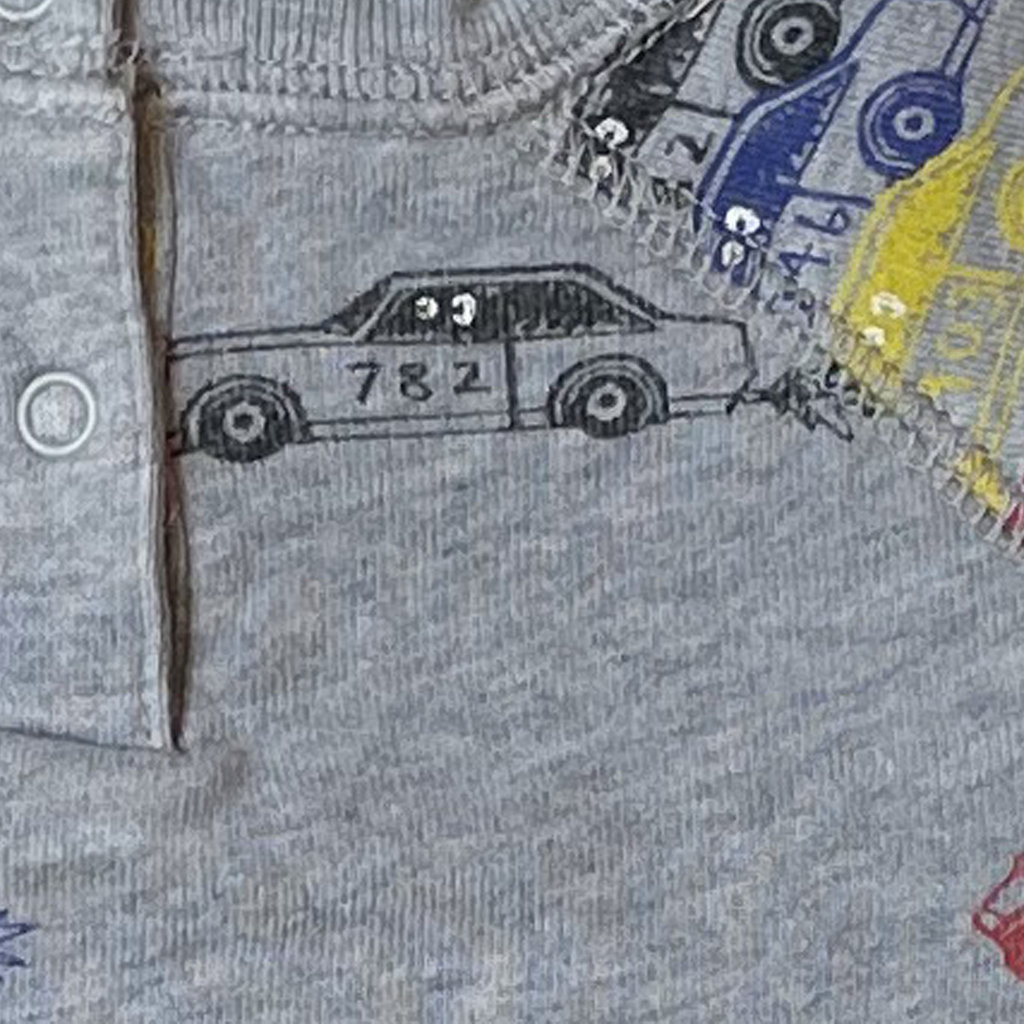 6M - Sweatshirt à fond la caisse 🚘