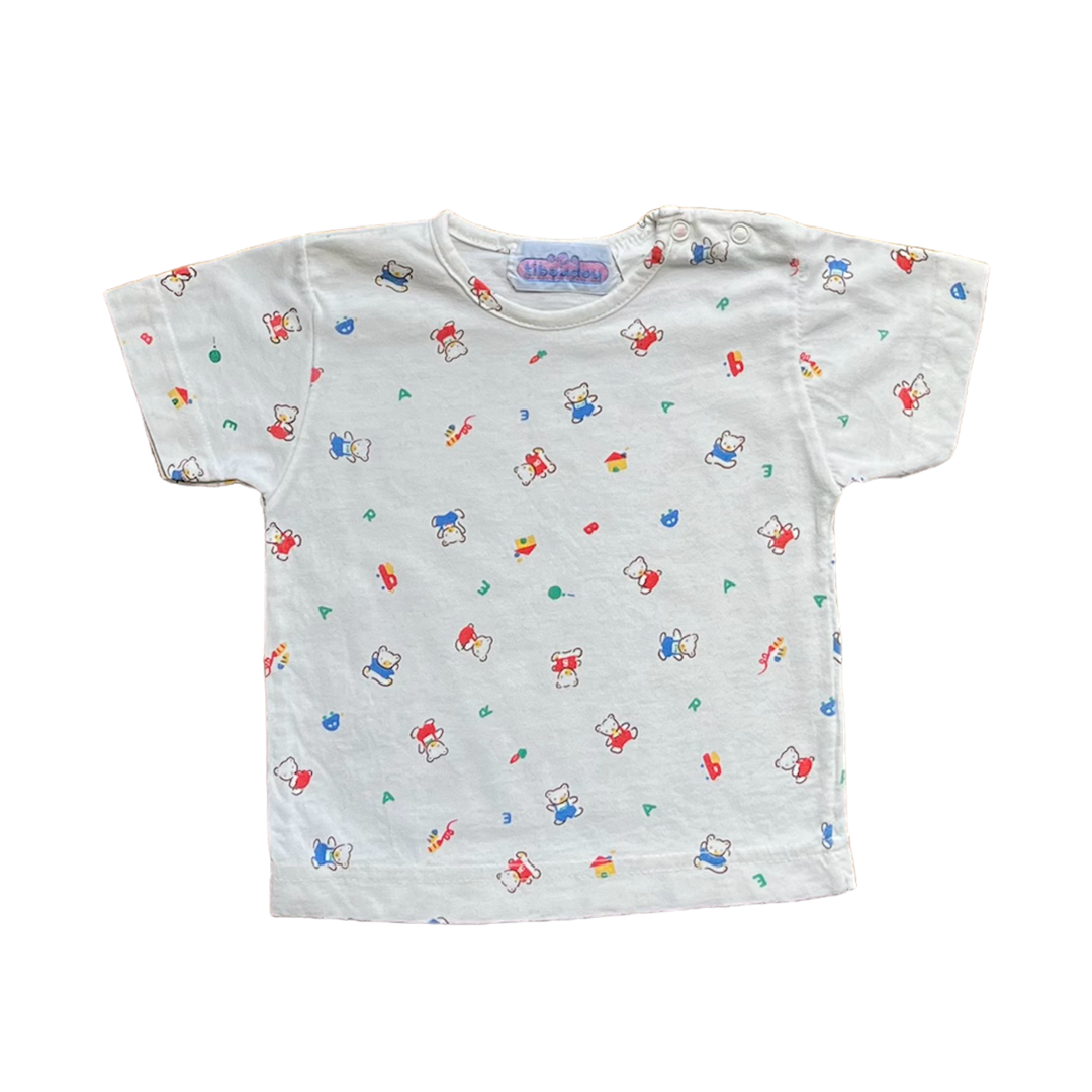 3-6M - Tshirt ourson 🐻🏡 et  🔠