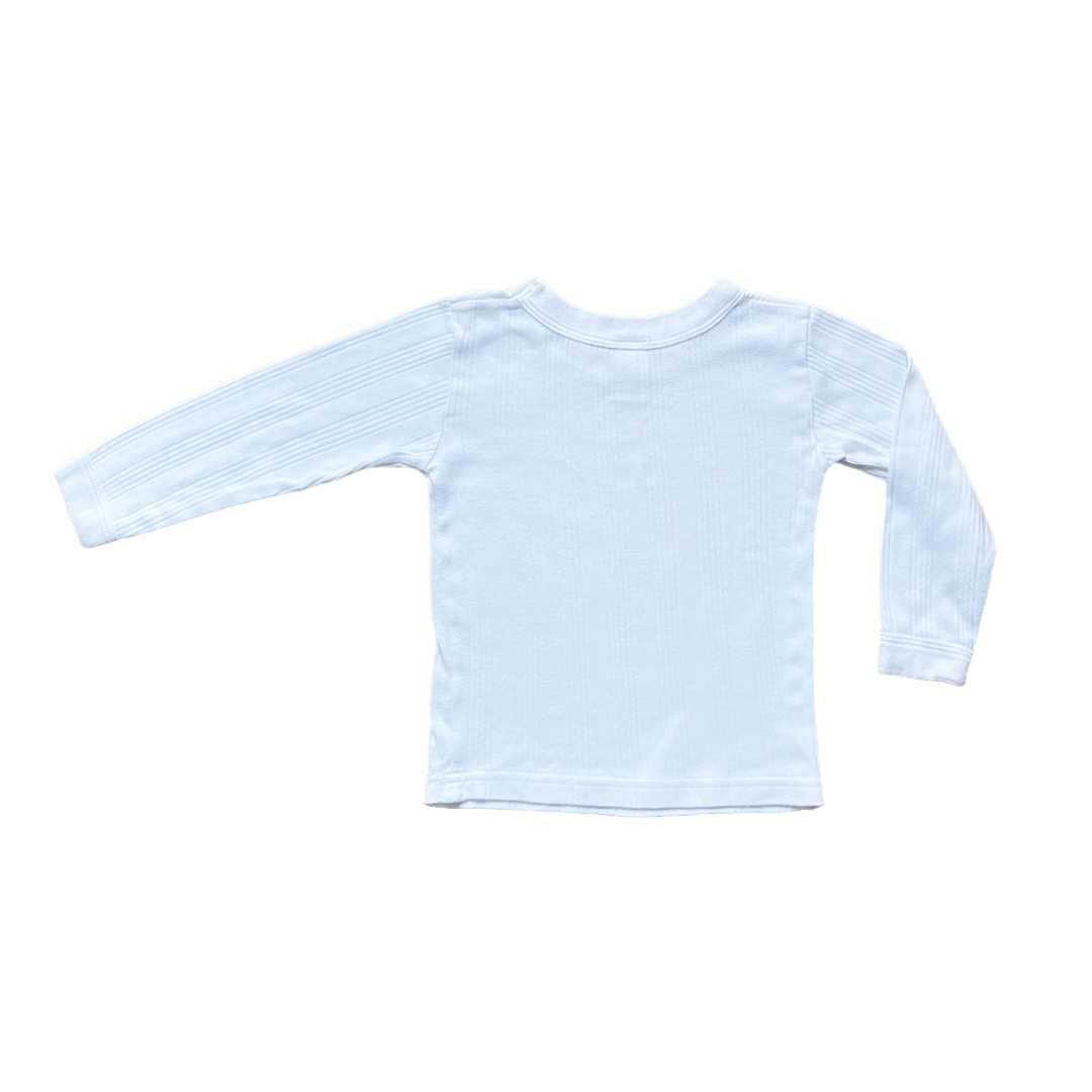 3A - T-shirt comme j'aime ⚪️ Marque vintage