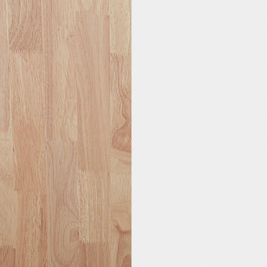 Duehome | Loft, Lifting Coffee Table, Dining Table, Oak and White Finish, Measures: 120 cm (L) x 60 cm (W) x 47.5/62 cm (H)