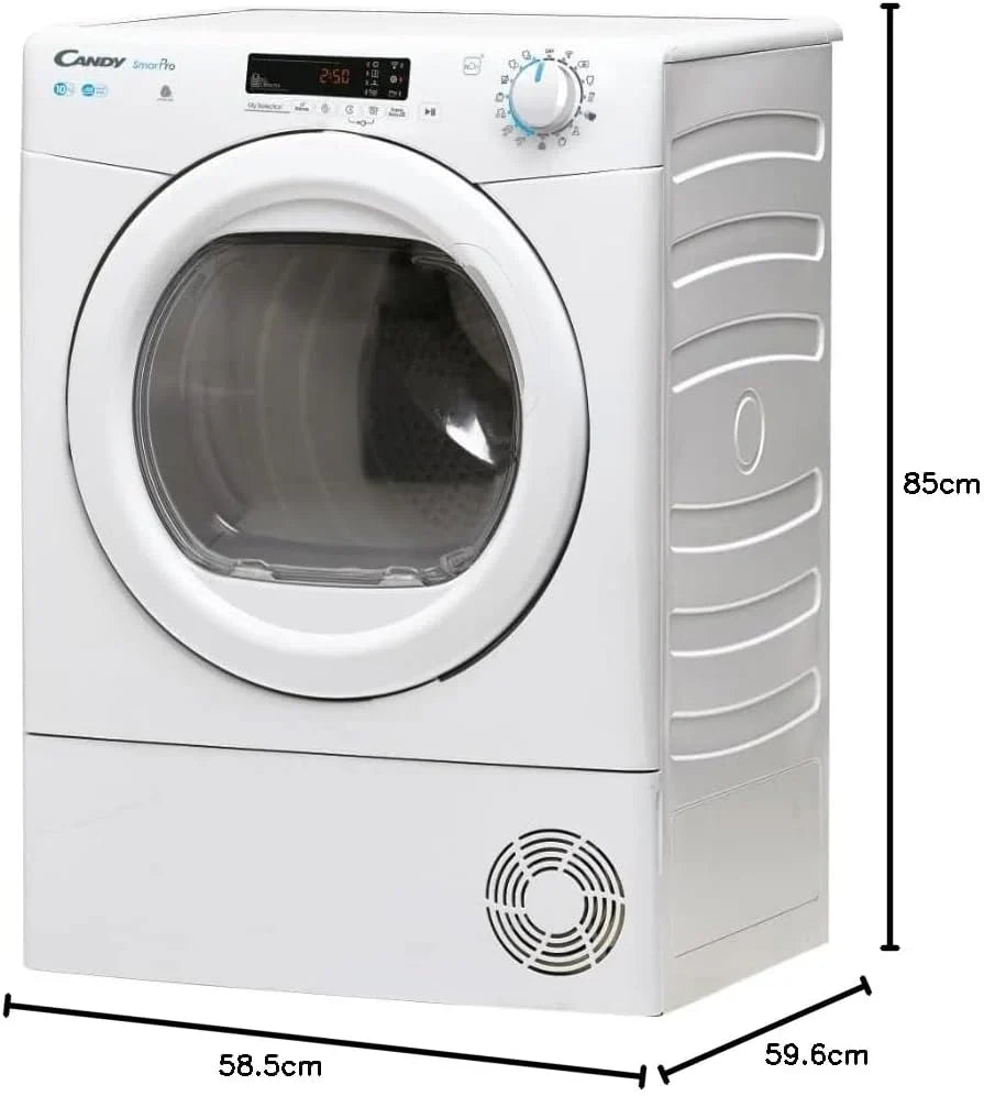 CANDY sèche-linge condensation CSOEC10DG-S, capacité 10kg