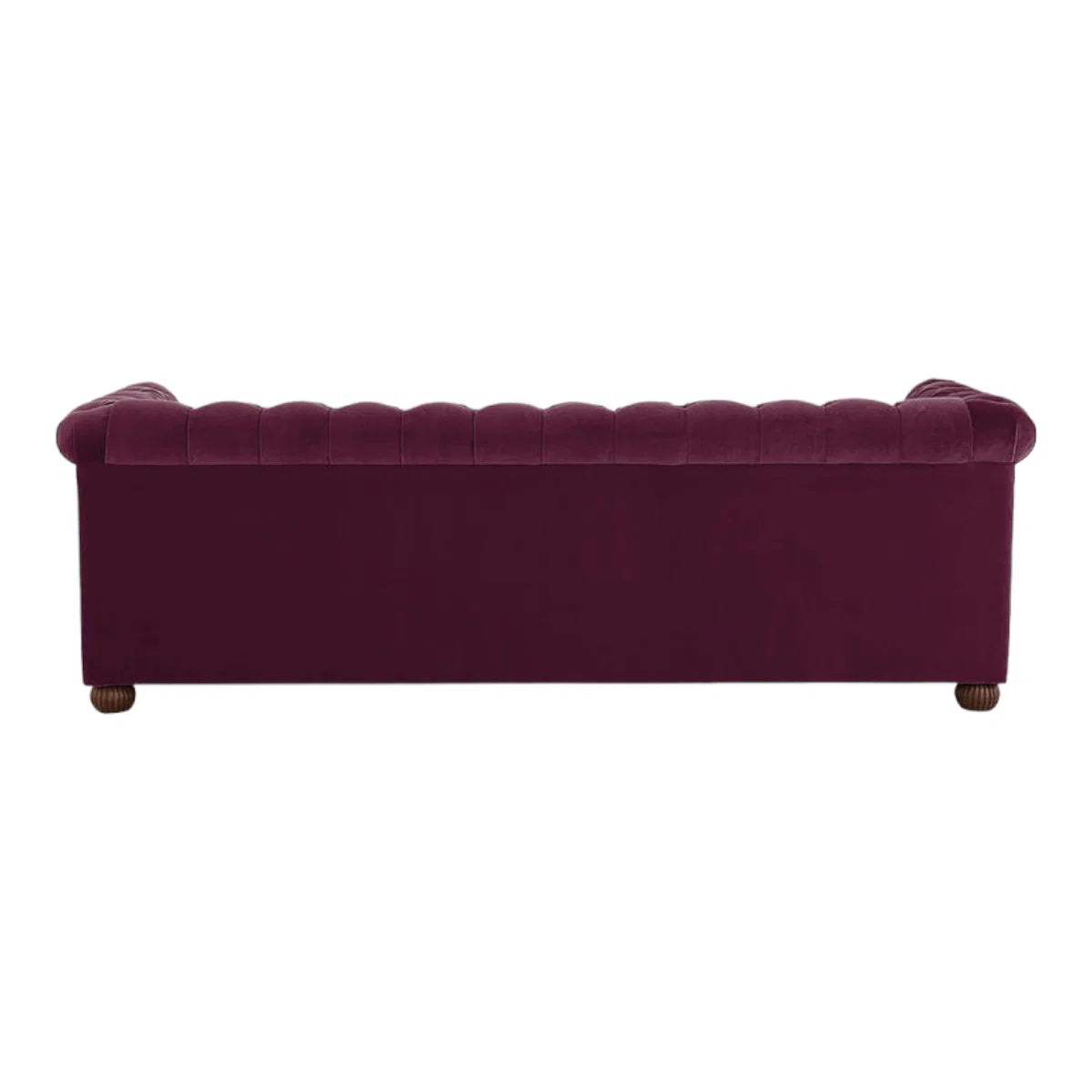 Brenna 3 Seater Teak Wood Fabric Sofa