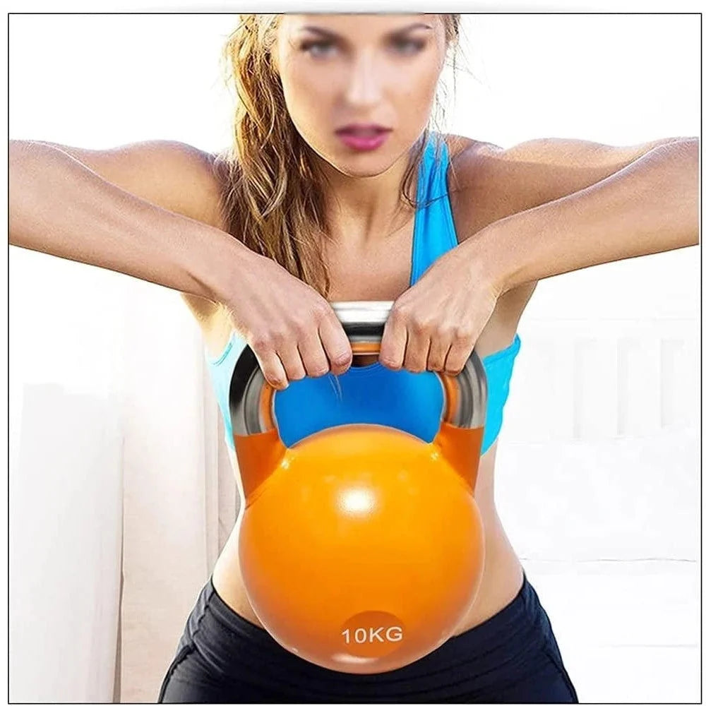 Kettlebell, Kettlebell ajustable, Equipo de entrenamiento Kettlebells de acero completo, Mancuernas de hierro fundido sólido para ejercicio de caderas y sentadillas, Equipamiento de fitness, Kettlebell deportivo ideal para el hogar