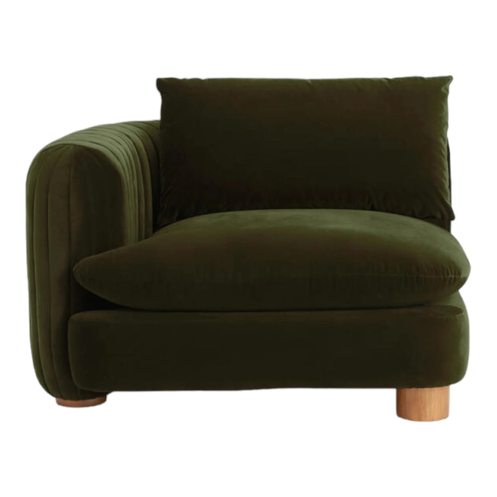 ComfyTrio 2 Seater Teak Wood Sofa
