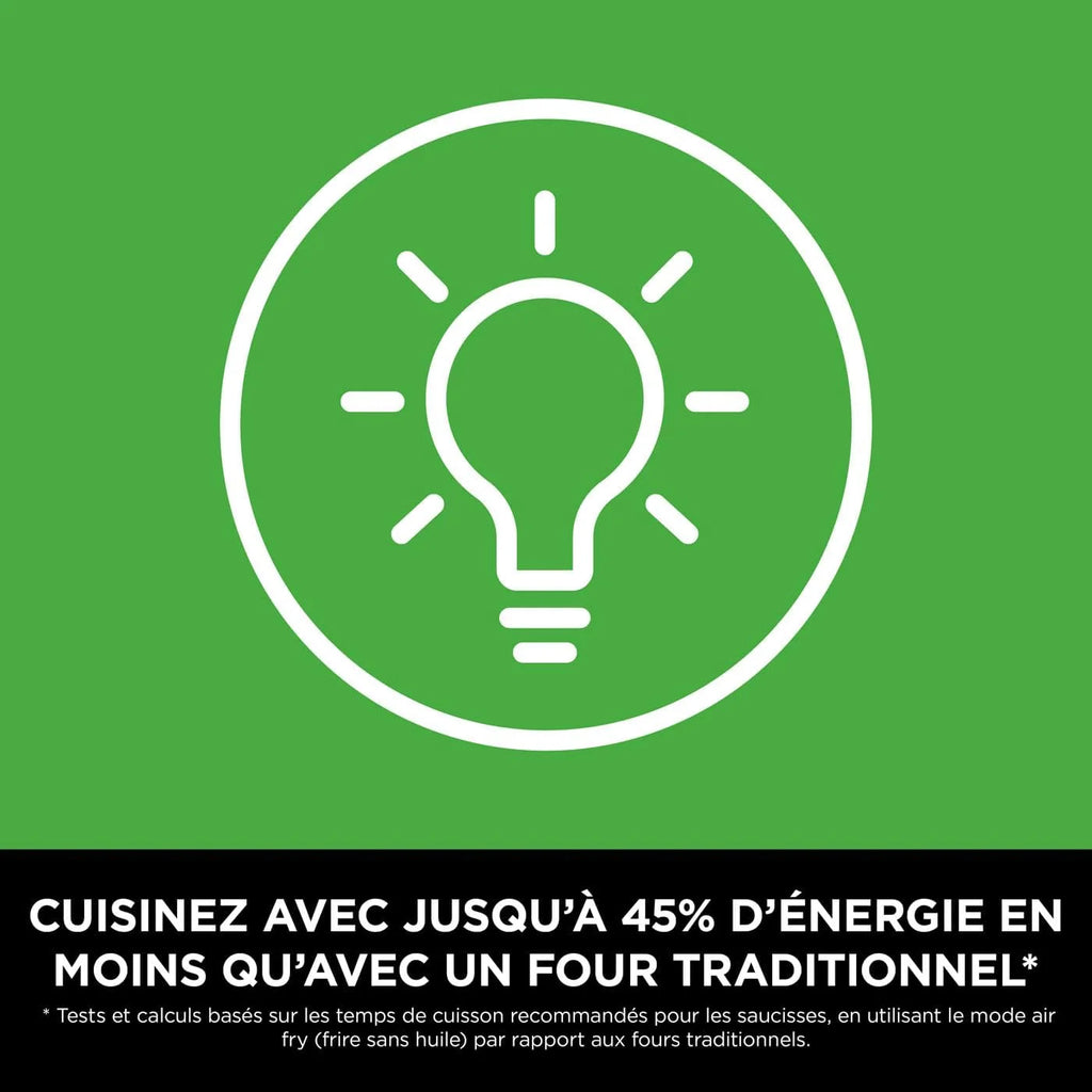 NINJA Foodi FlexDrawer Air Fryer 2 Compartiments Avec Séparateur Amovible, Grande Capacité 10.4L, Air Fryer 7-en-1, Max 240°C, Pièces Antiadhésives Amovibles Lavables Au Lave-Vaisselle, Noir