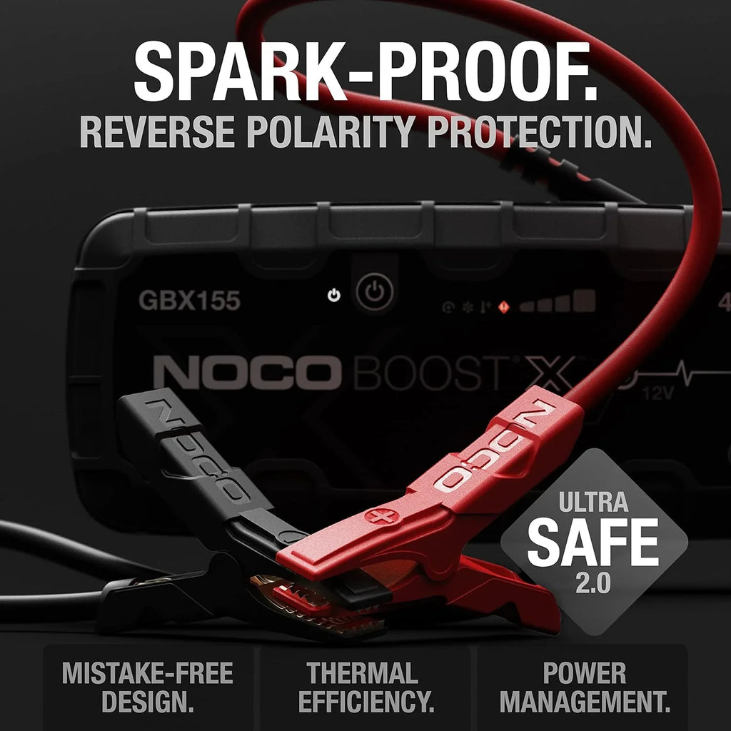 NOCO Boost X GBX155 Booster Batterie 4250A USB-C pour moteur essence/diesel