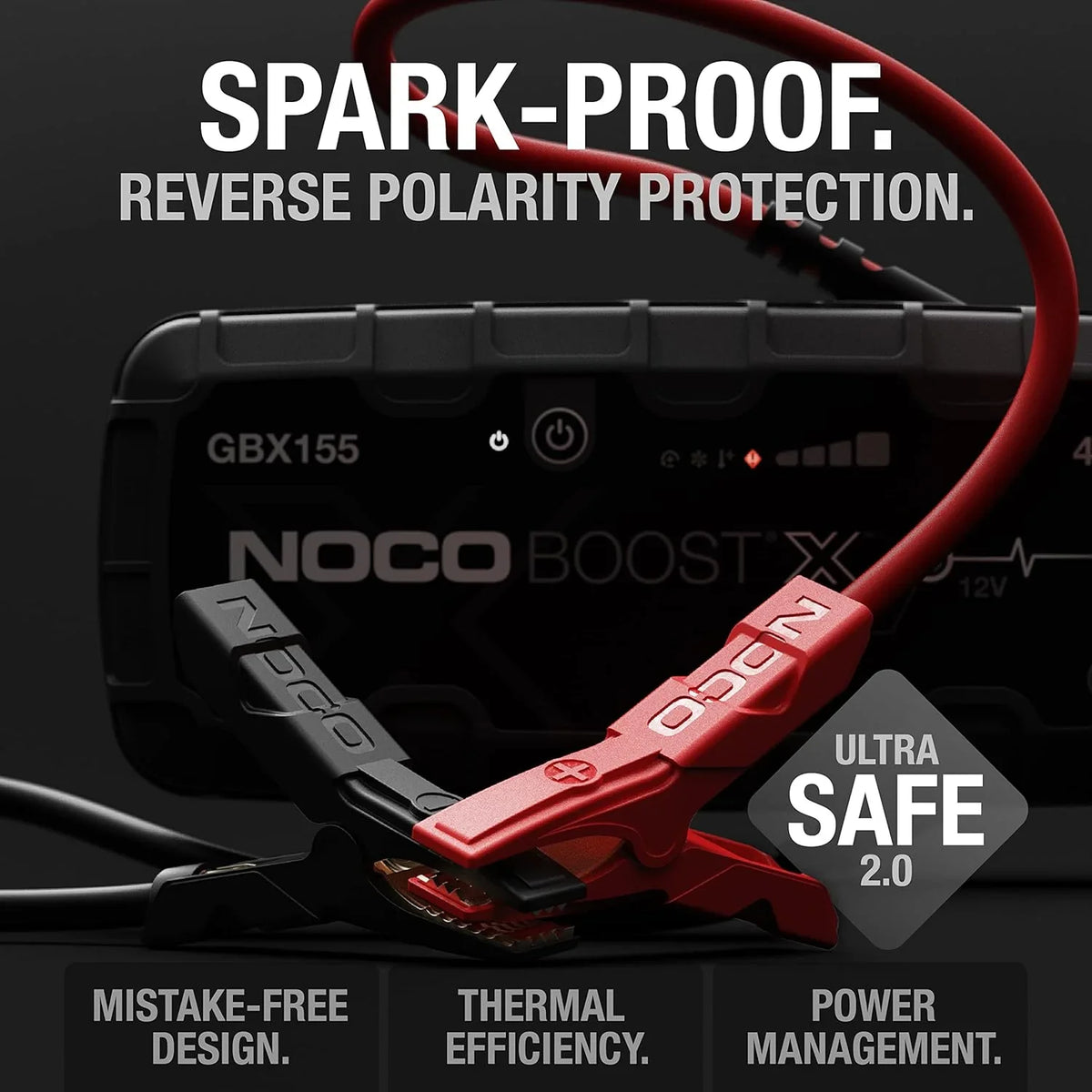 NOCO Boost X GBX155 Booster Batterie 4250A USB-C pour moteur essence/diesel