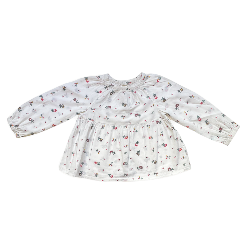 18M - Blouse fleurie