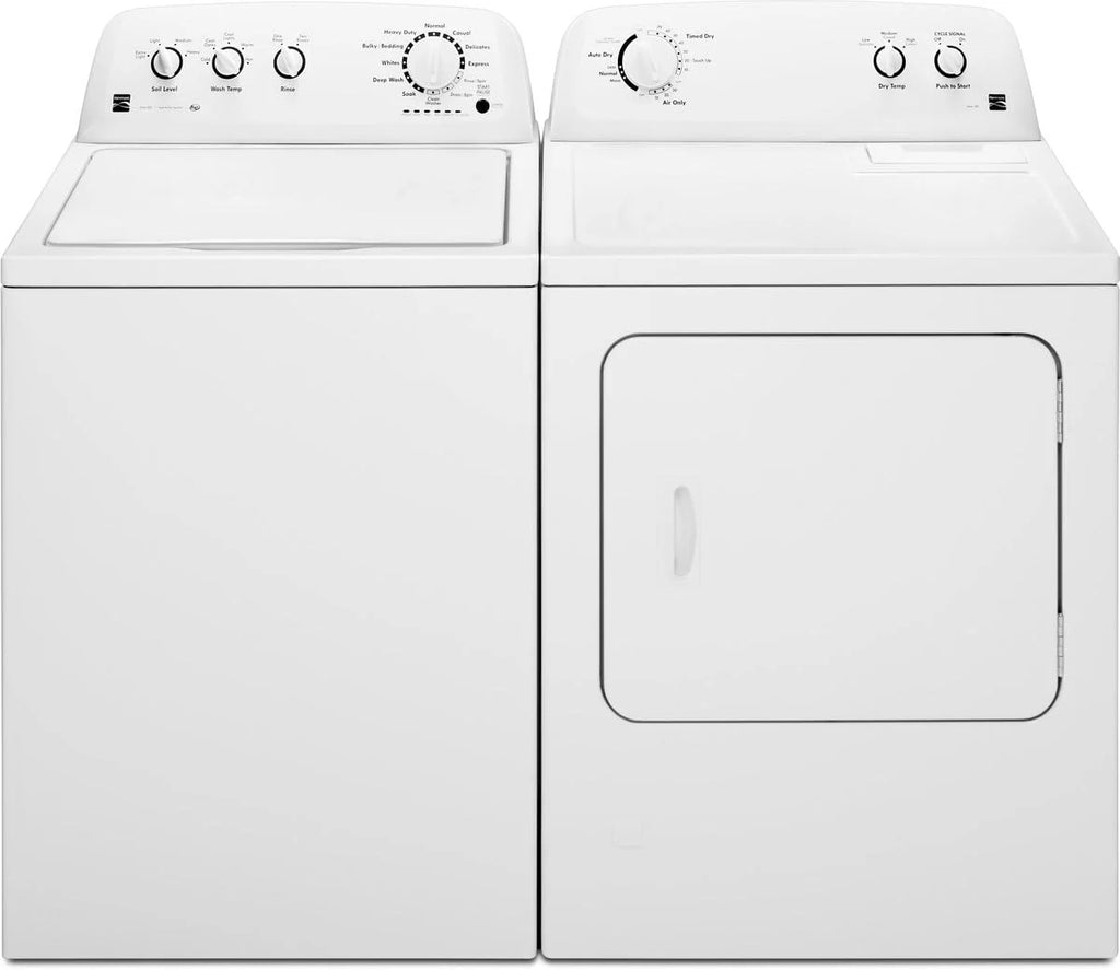 Kenmore Secadora Eléctrica de Carga Frontal de 29" con Protección contra Arrugas y Capacidad Total de 7.0 pies Cúbicos, Color Blanco
