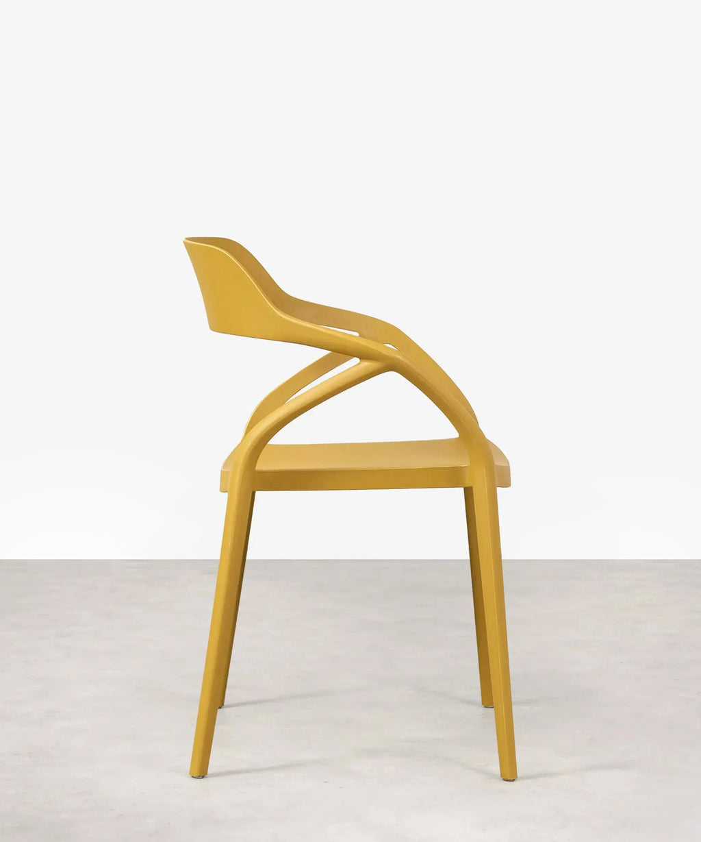 Silla de Polipropileno con Reposabrazos Grace