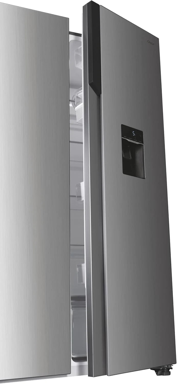 Réfrigérateur Américain - CANDY - CHSBSO-6174XWD - Classe E - 529 L - 39 dB - Inox