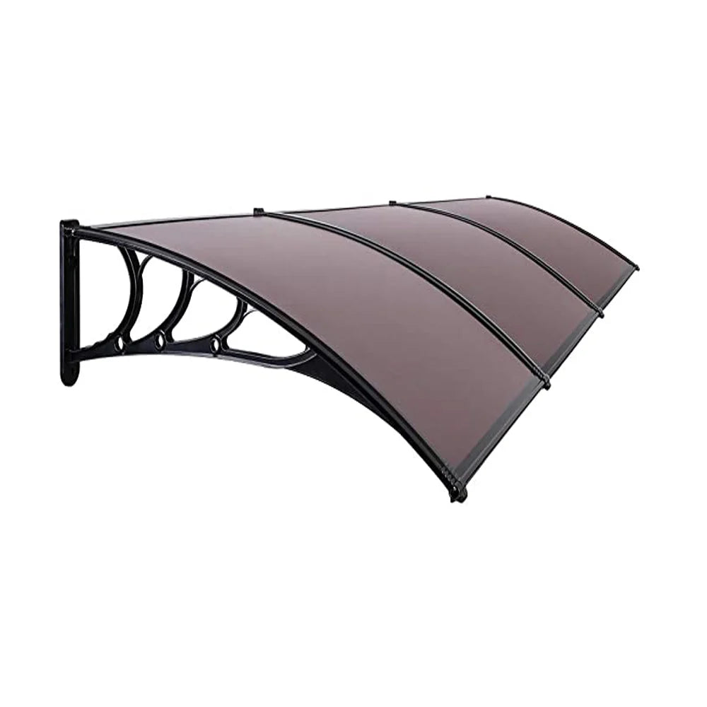 Tejadillo de Ventana y Puerta Marrón 40/80/120 Pulgadas