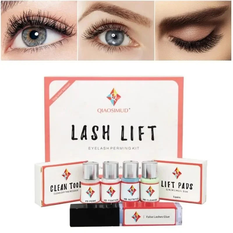 Kit Premium de Permanente, Levantamiento y Tinte de Pestañas
