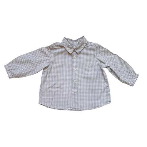12M - Chemise à petits carreaux