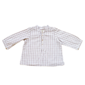 6M - Blouse à carreaux
