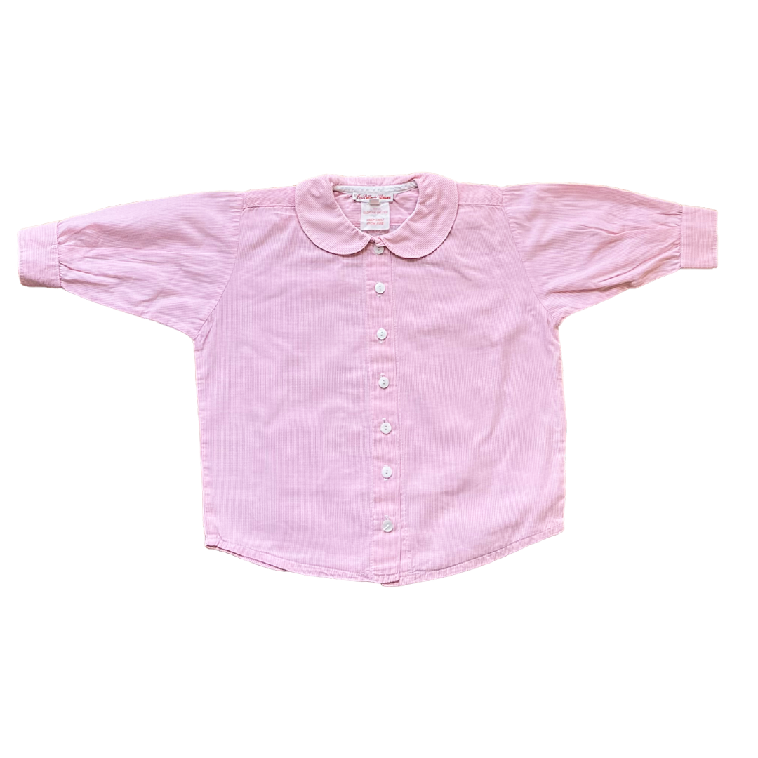 12M - Chemise mini rose 🌷 Marque vintage