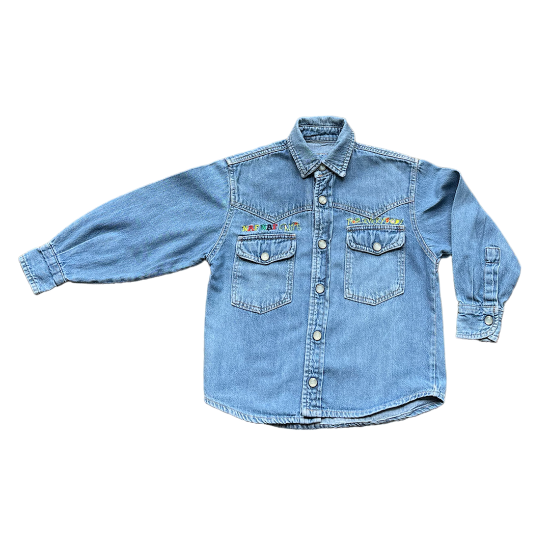 2A - Chemise en jean 💛 Naf Naf