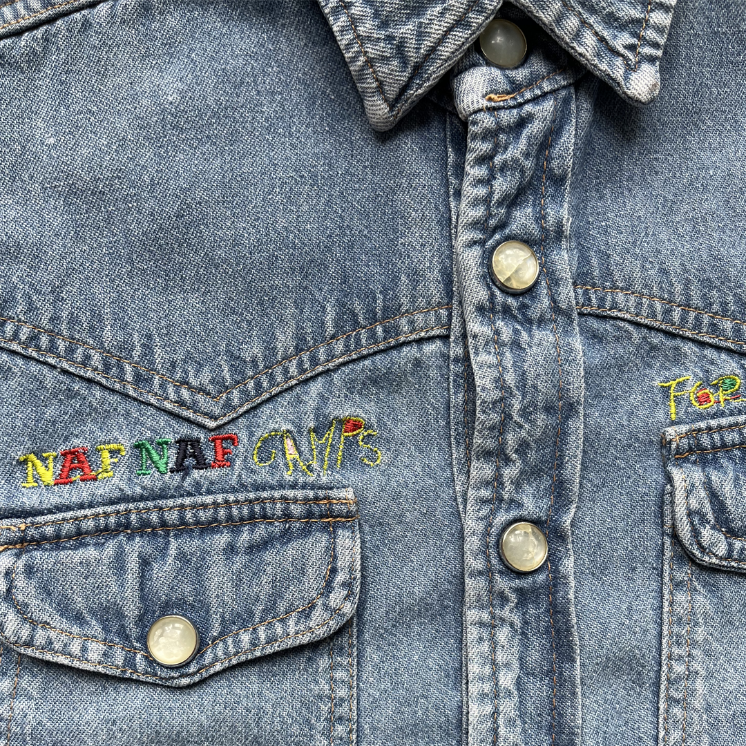 2A - Chemise en jean 💛 Naf Naf