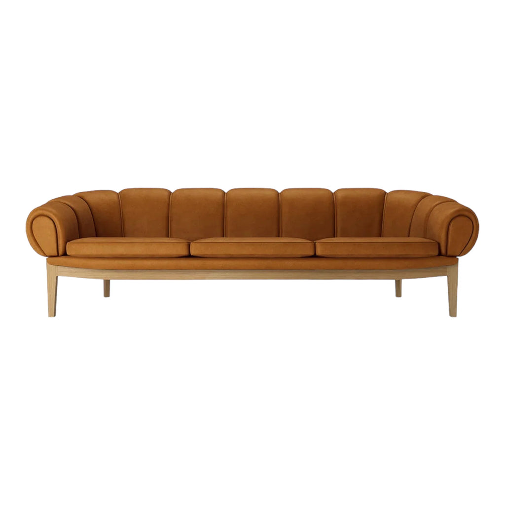 Nismaaya Adaya 3 Seater Sofa Brown